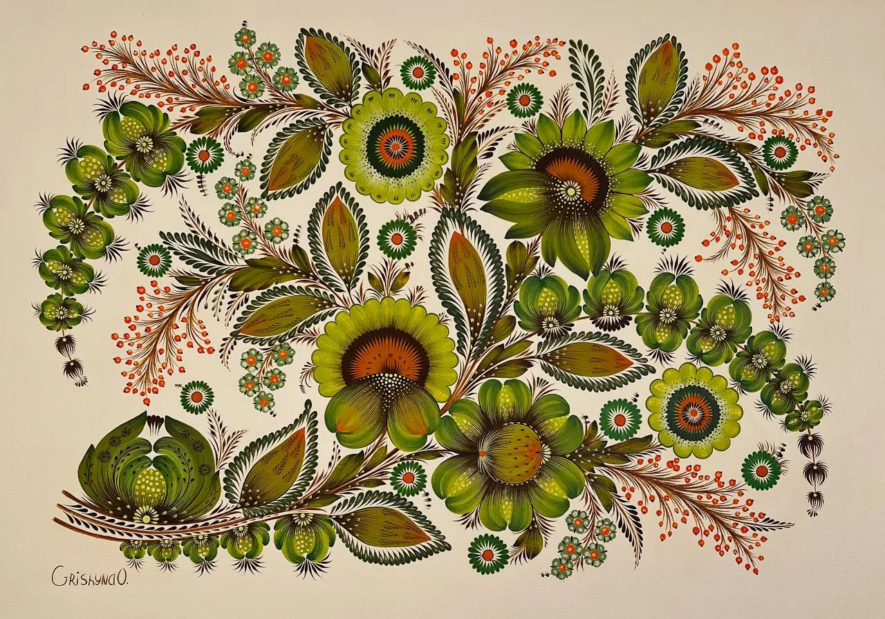 Зображення "Ліс" від Олена Грішина, розмір: 50x70cm, матеріали: акрил/полотно, медіум: Живопис, місто: Німеччина, ціна: €450 Фото 1 з 5.