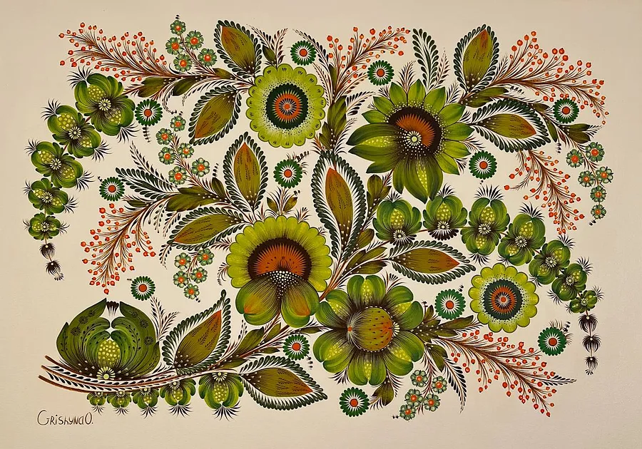 Зображення "Ліс" від Олена Грішина, розмір: 50x70cm, матеріали: акрил/полотно, медіум: Живопис, місто: Німеччина, ціна: €450