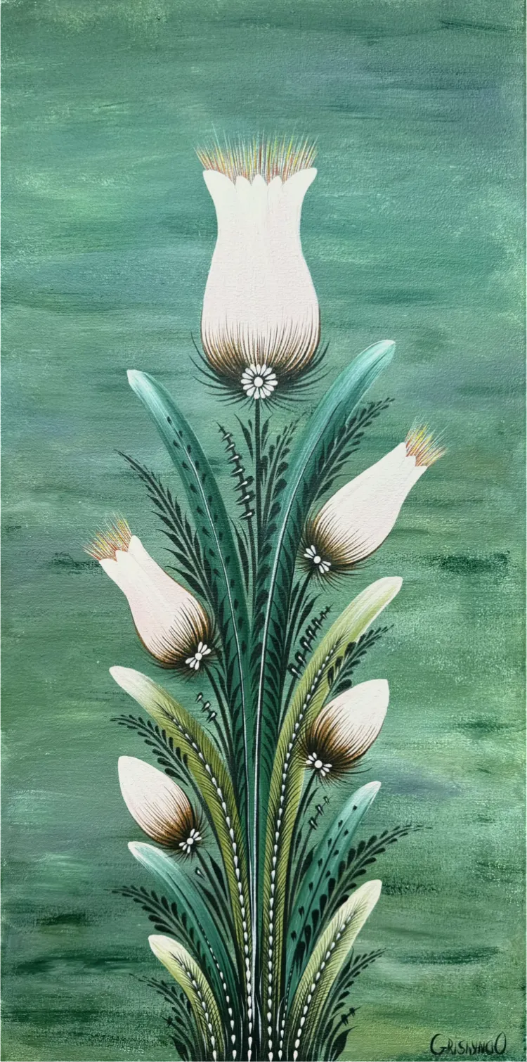 Bild von Transformationen von Olena Grishyna, Größe: Triptychon, 3-teilig: 60х80 cm, 60х60 cm, 30х60 cm, hergestellt aus Acryl/Leinwand, Malerei Medium, aus Deutschland, zum Preis von €1500 Foto 3 von 8.