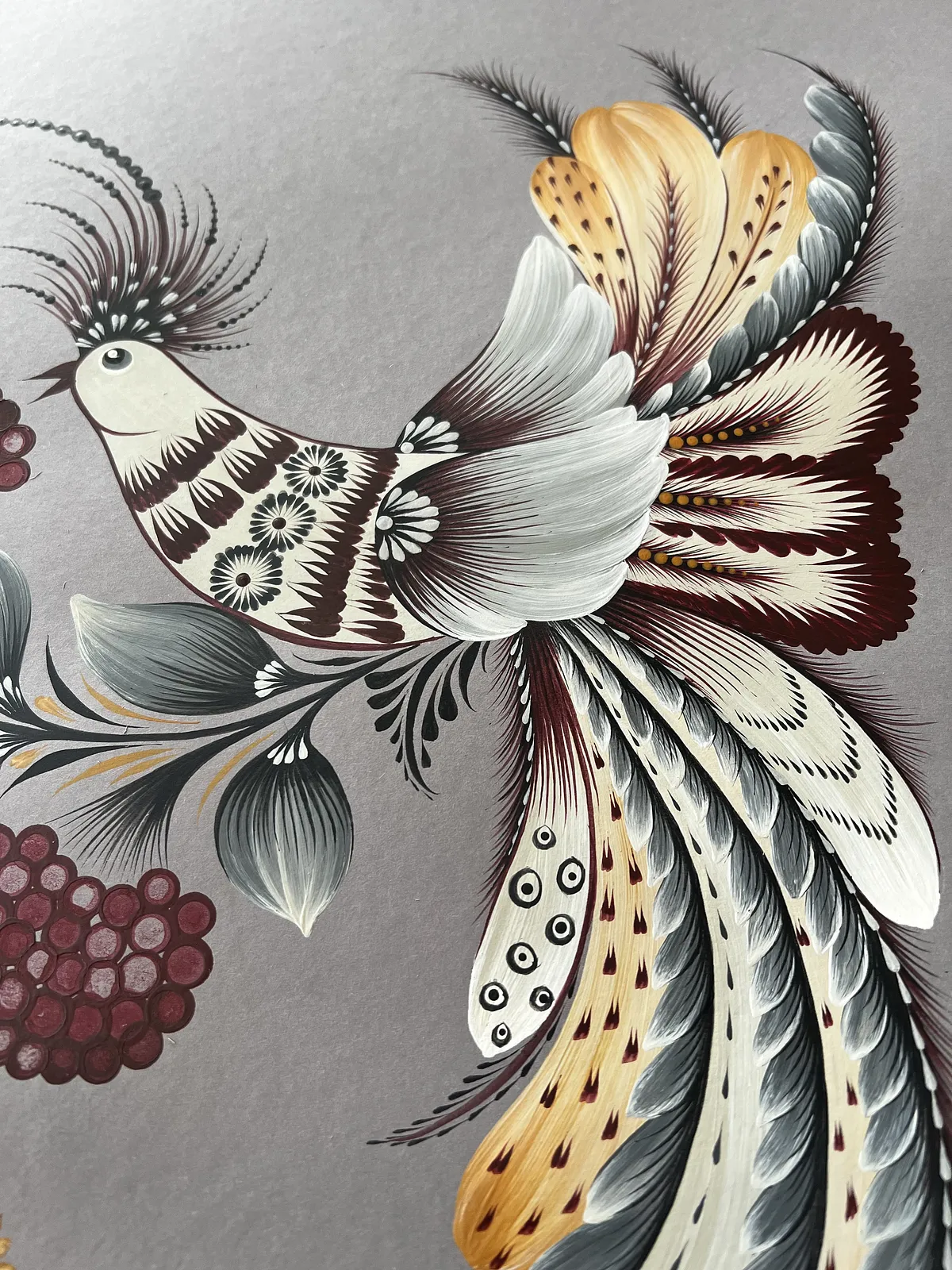 Bild von Träume von Olena Grishyna, Größe: 50х50 cm, hergestellt aus Acryl/Papier, Malerei Medium, aus Deutschland, zum Preis von €420 Foto 3 von 6.