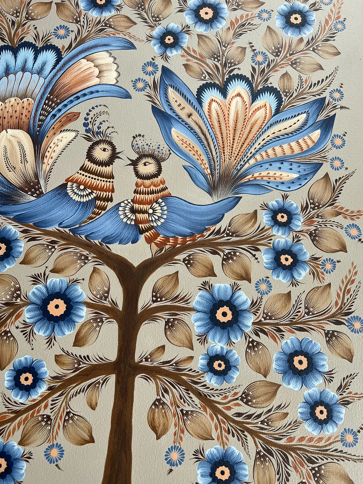 Bild von Verliebt von Olena Grishyna, Größe: 50х70 cm, hergestellt aus Acryl/Leinwand, Malerei Medium, aus Deutschland, zum Preis von €450 Foto 3 von 6.