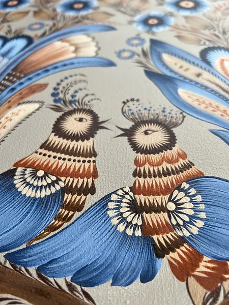 Image of In love by Olena Grishyna, size: 50х70 см, made of acrylic/canvas, Painting medium, from Germany, priced at €450 Photo 5 of 6.