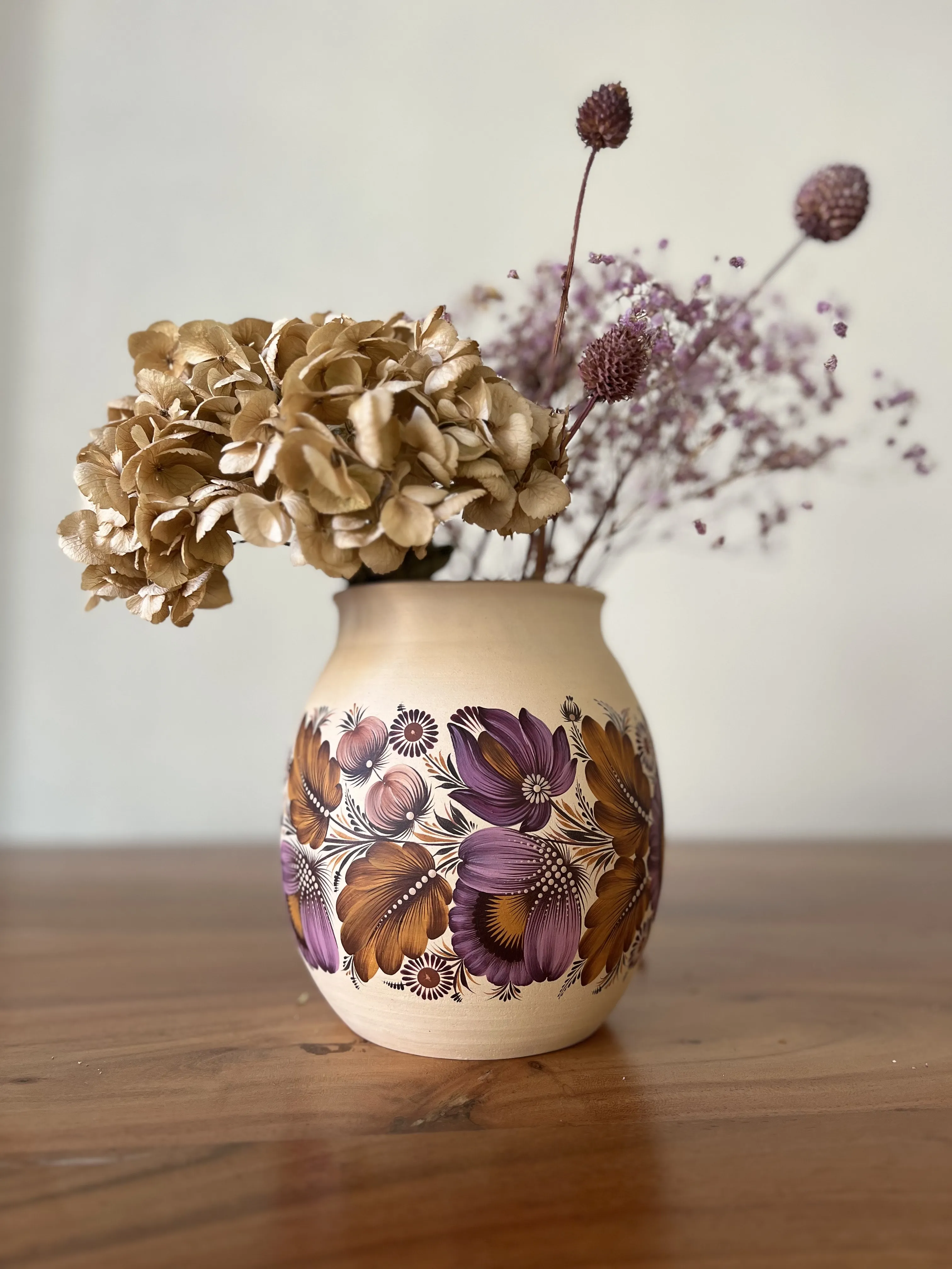 Image of Untitled by Olena Grishyna, size: h 18 см, made of ceramics, acrylic, glaze, Ceramics medium, priced at $160 Photo 1 of 2.