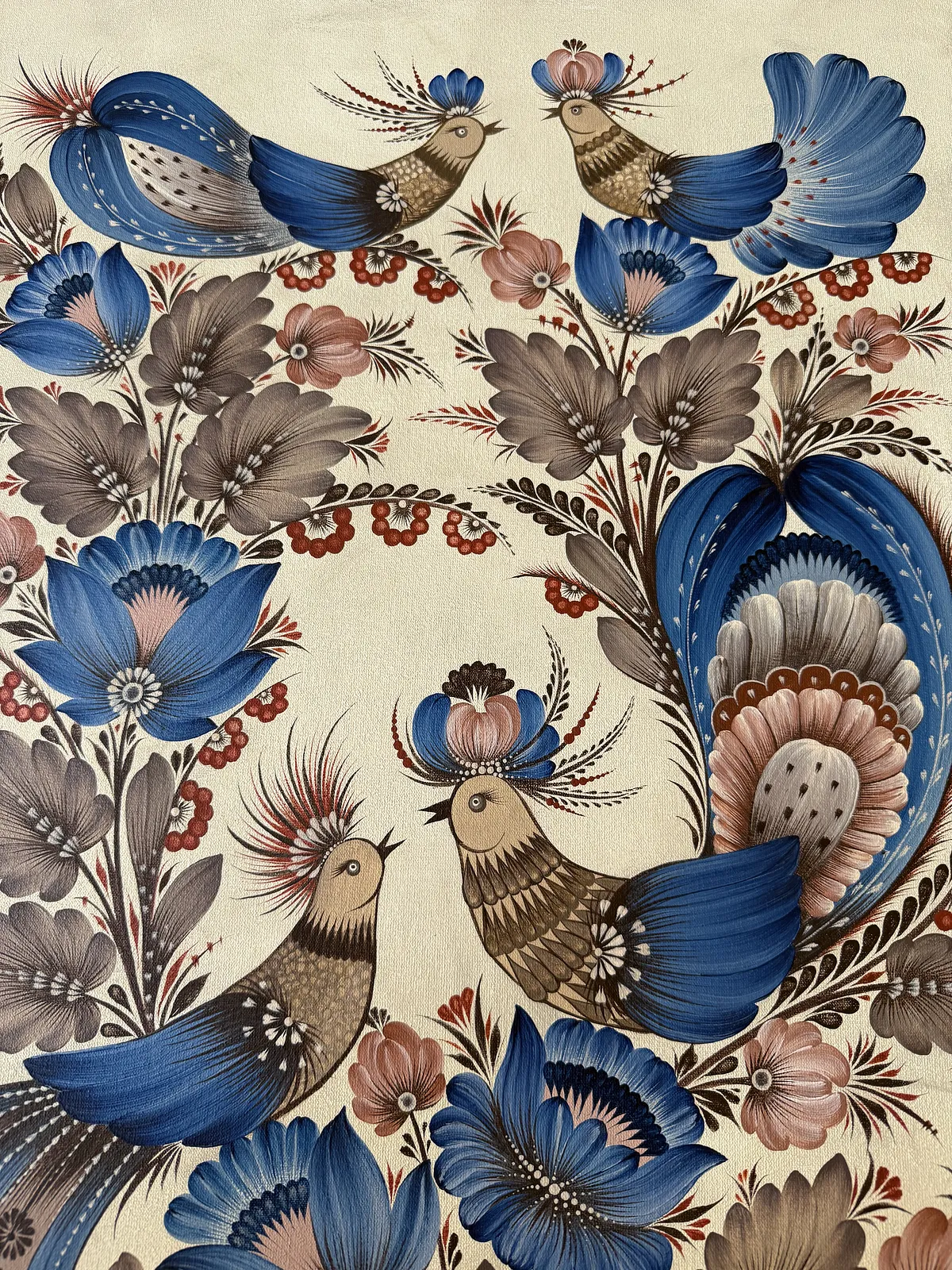 Bild von Der Garten meiner Seele von Olena Grishyna, Größe: 50х90 cm, hergestellt aus Acryl/Leinwand, Malerei Medium, aus Deutschland, zum Preis von €750 Foto 3 von 8.