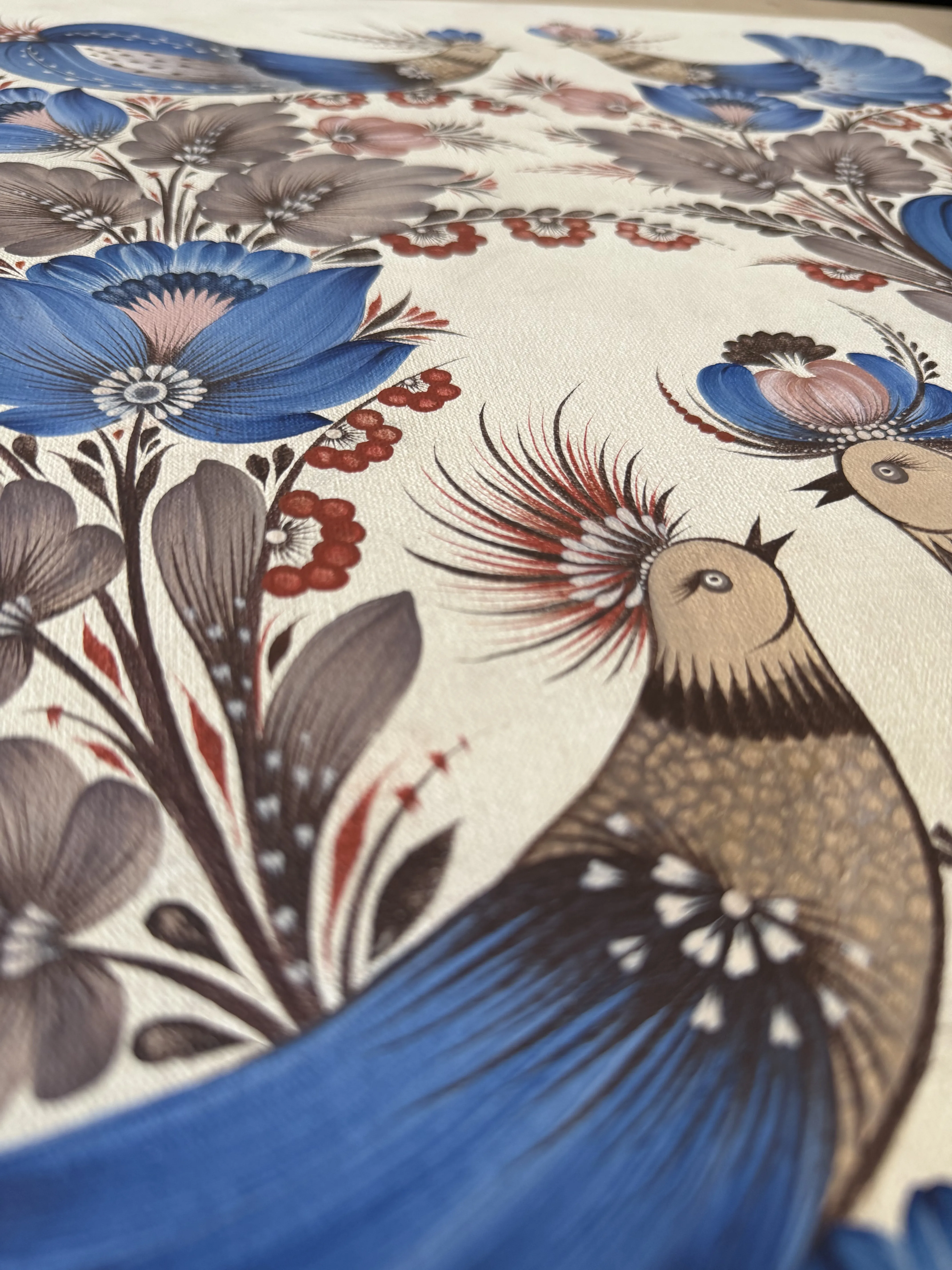 Bild von Der Garten meiner Seele von Olena Gryshyna, Größe: 50х90 см, hergestellt aus Acryl/Leinwand, Malerei Medium, aus Deutschland, zum Preis von €750 Foto 4 von 8.