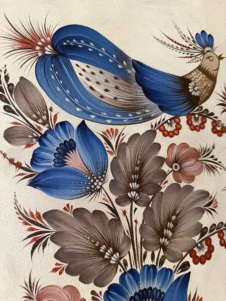 Bild von Der Garten meiner Seele von Olena Gryshyna, Größe: 50х90 см, hergestellt aus Acryl/Leinwand, Malerei Medium, aus Deutschland, zum Preis von €750 Foto 5 von 8.