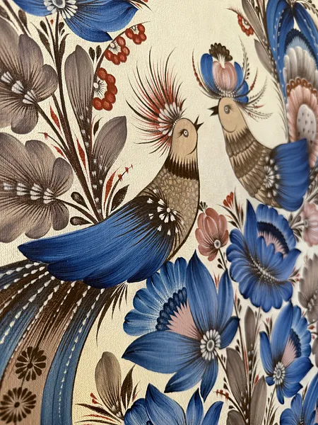 Bild von Der Garten meiner Seele von Olena Gryshyna, Größe: 50х90 см, hergestellt aus Acryl/Leinwand, Malerei Medium, aus Deutschland, zum Preis von €750 Foto 7 von 8.